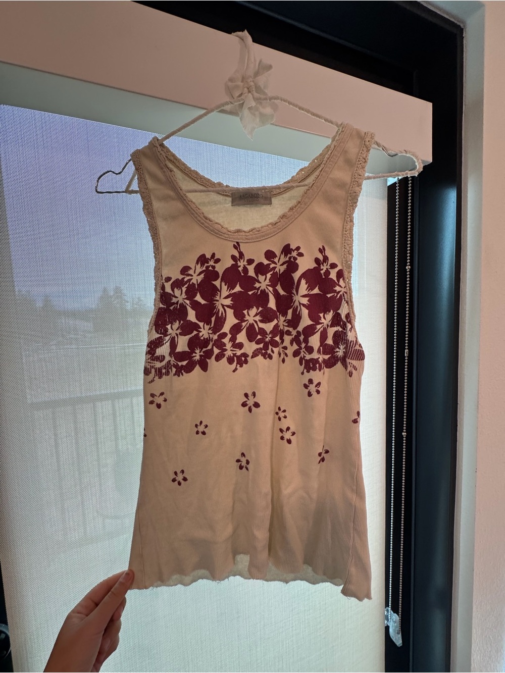 Free People flower tank